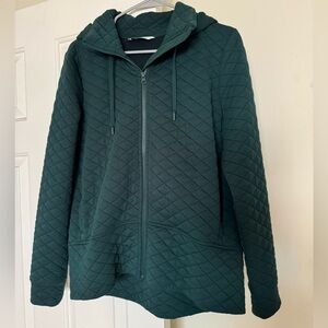 Forest Emerald Green Sweater Jacket